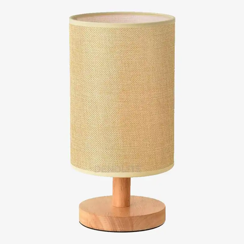 Lampe de chevet LED chromé avec abat-jour en tissu - Luxe Illuminateur