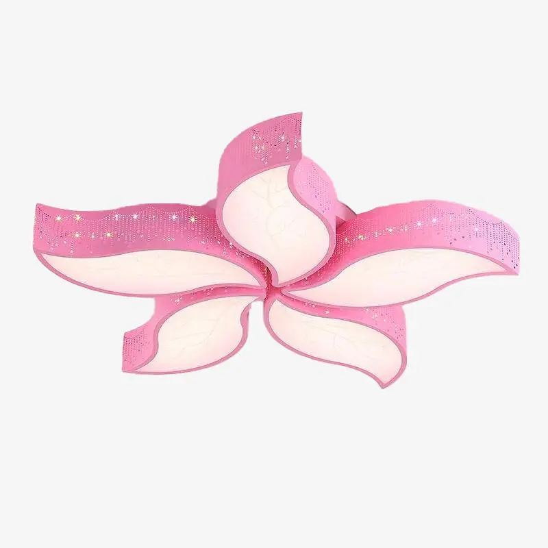 Plafonnier LED \\"Fleurs Enchantées\\" pour Enfants