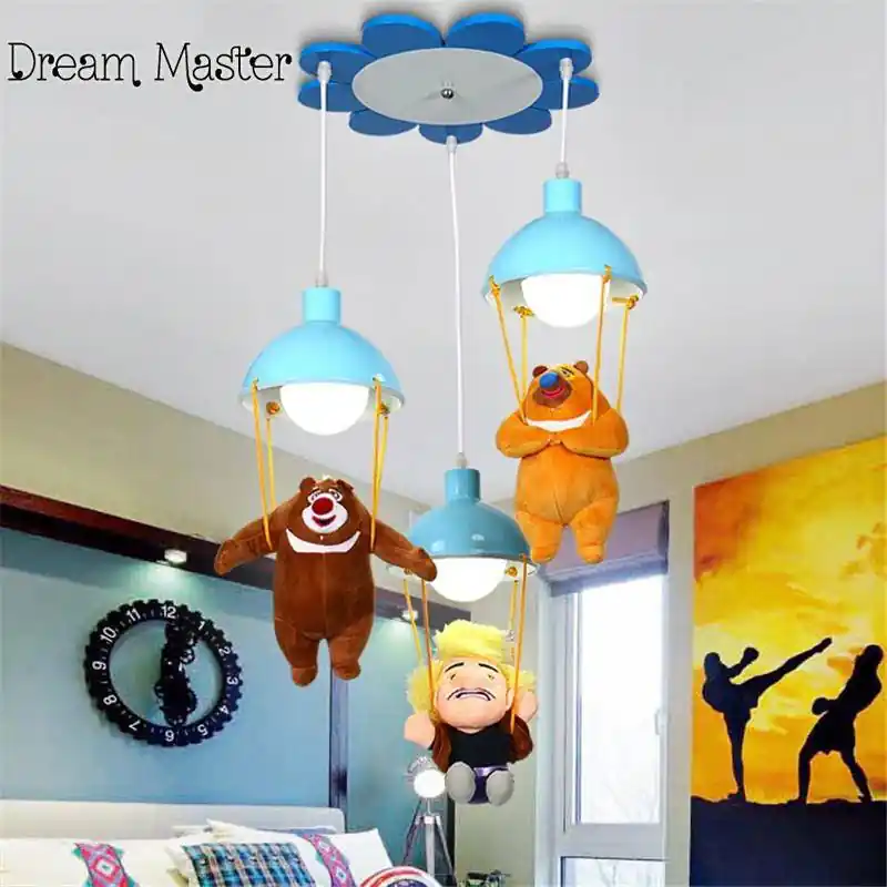 Plafonnier enfant LED Animaux Peluchés
