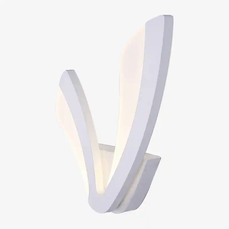 Applique murale LED V Blanche