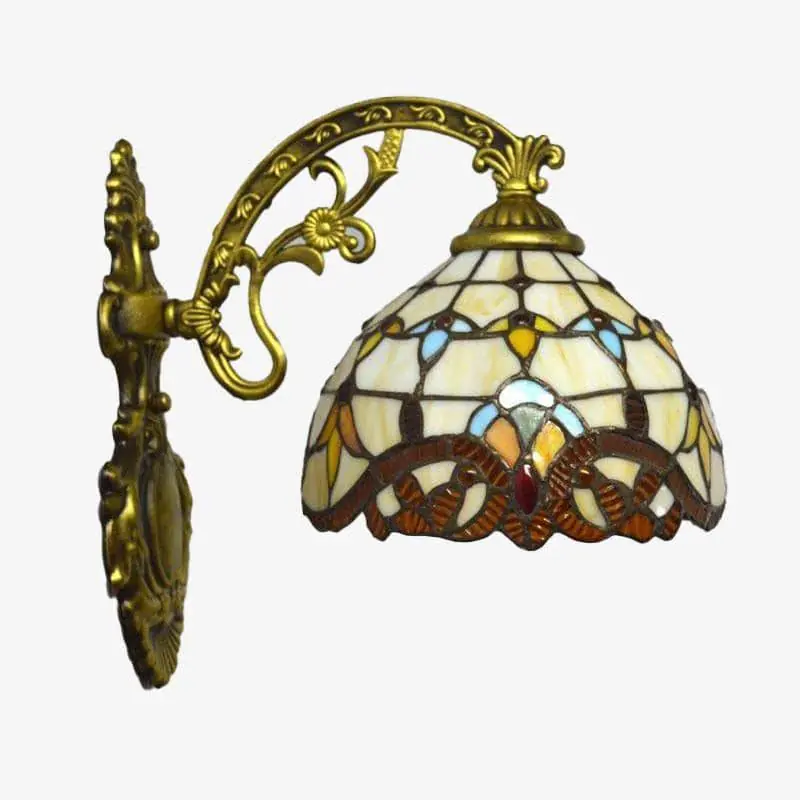 Applique murale rustique et antique Tiffany