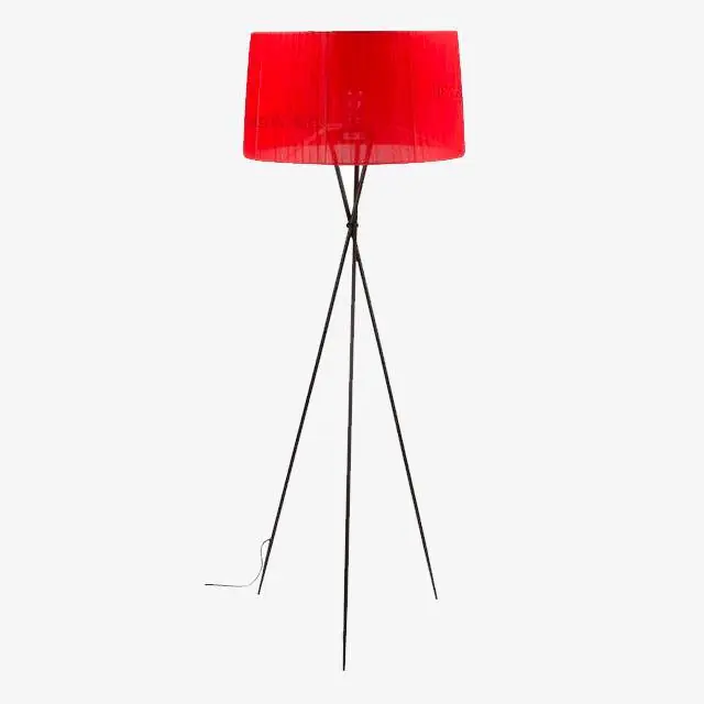Lampadaire Nordique Croix Rouge