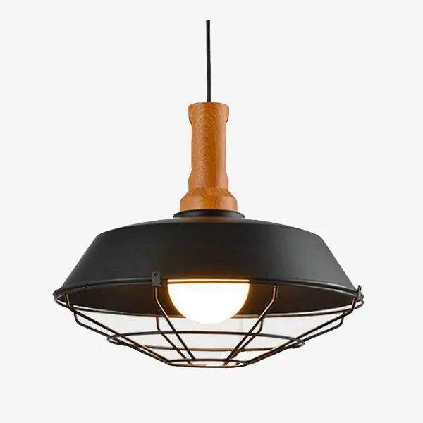 Suspension Design en Bois et Métal - Disponible en Plusieurs Coloris