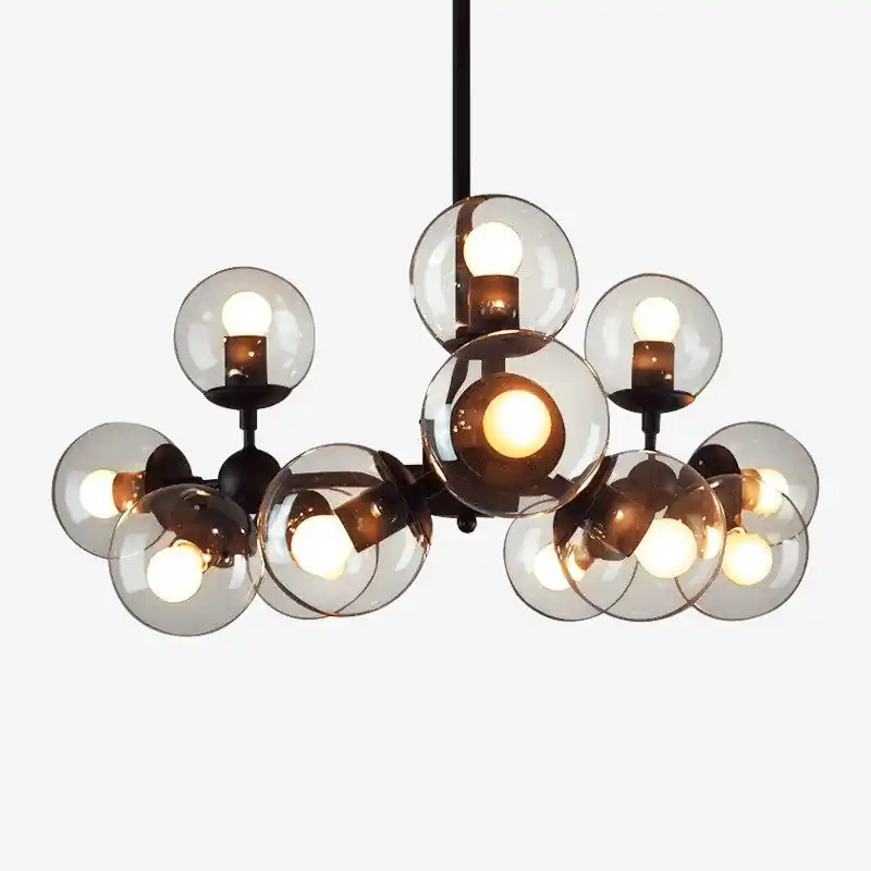 Suspension Design en Boule de Verre