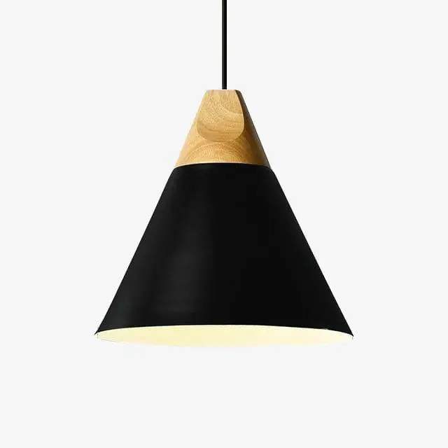 Suspension Cone en bois et aluminium