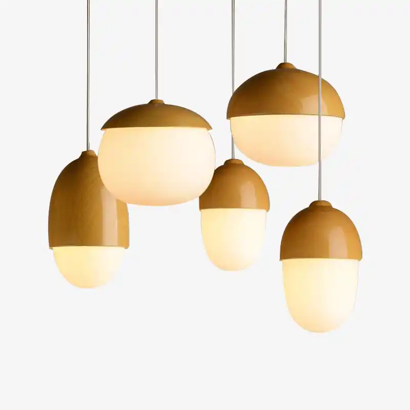 Suspension design en métal varié
