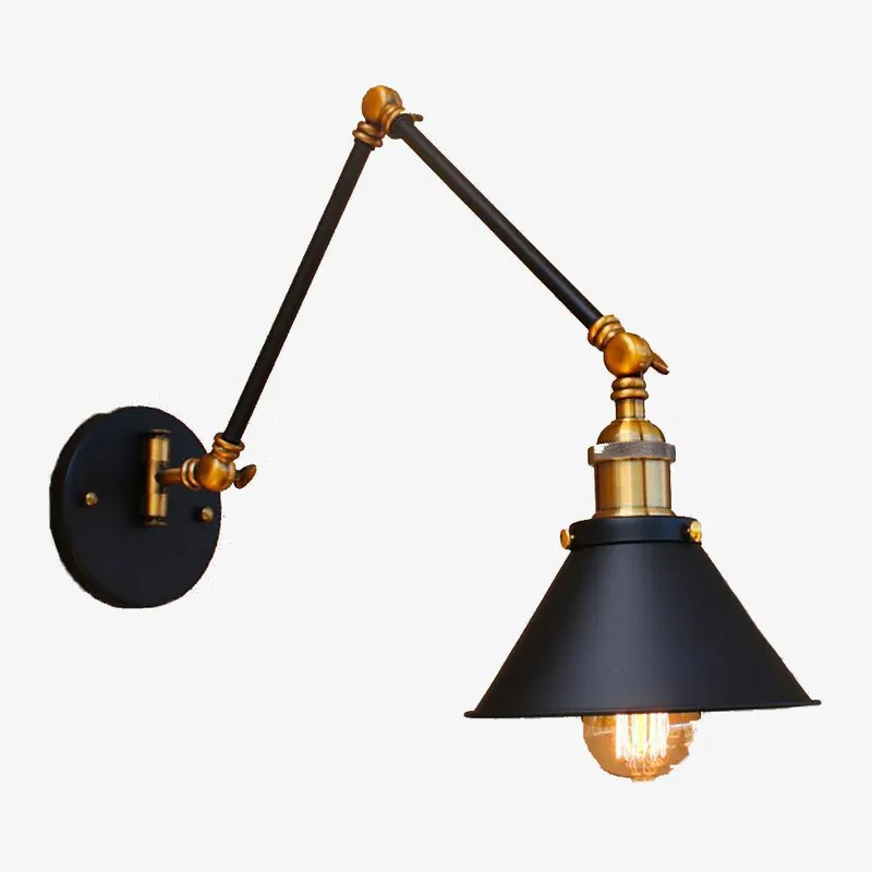 Applique industrielle AmériBlack & Gold ajustable