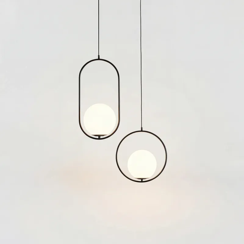 Claudine Bent Brass Pendant Lamp