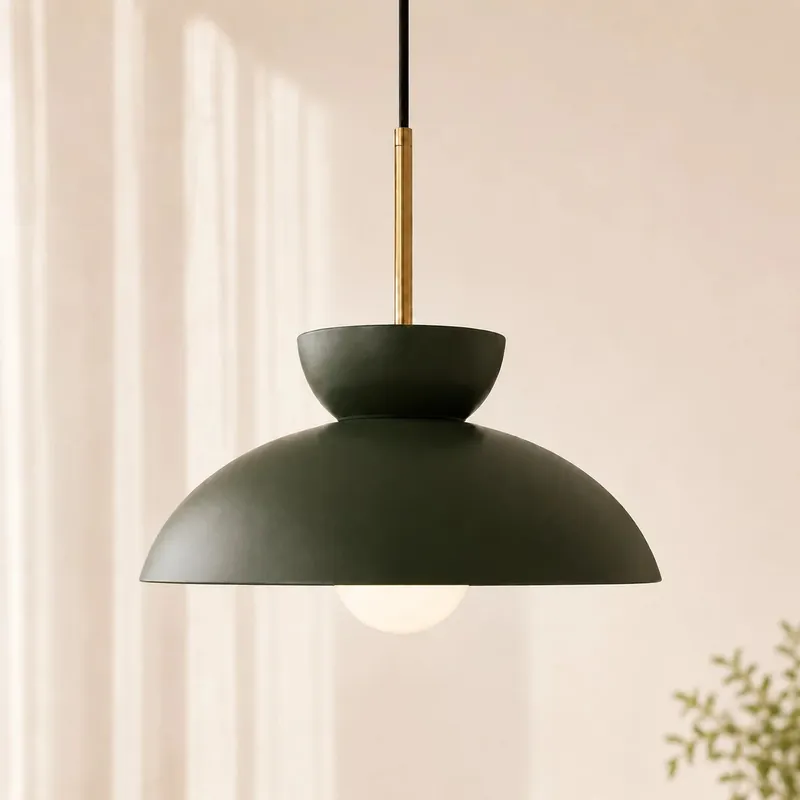 Njord Augustus Nordic Minimalist Resin Pendant Light