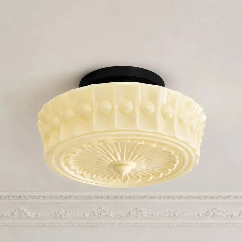 Eira Retro Art Classic Round Personalized Ceiling Lamp