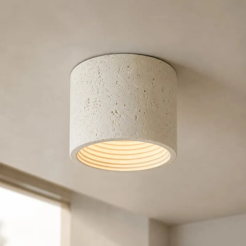 Vaelis Wabi-Sabi Cylindrical Ceiling Lamp