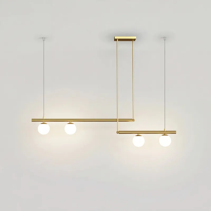 Virelia Nordic Glass Sphere Pendant Light