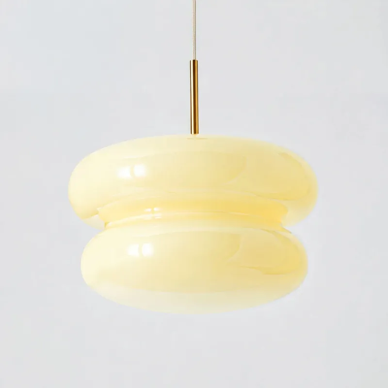 Elyra Bauhaus Opal Glass Pendant Light