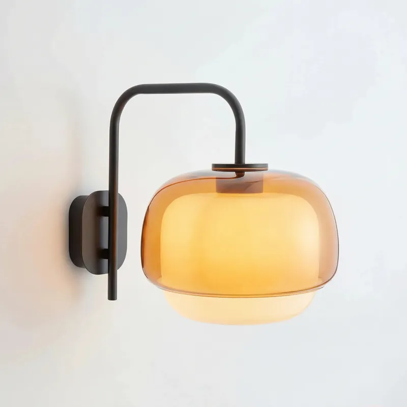 Alenya Nordic Colorful Glass Wall Light