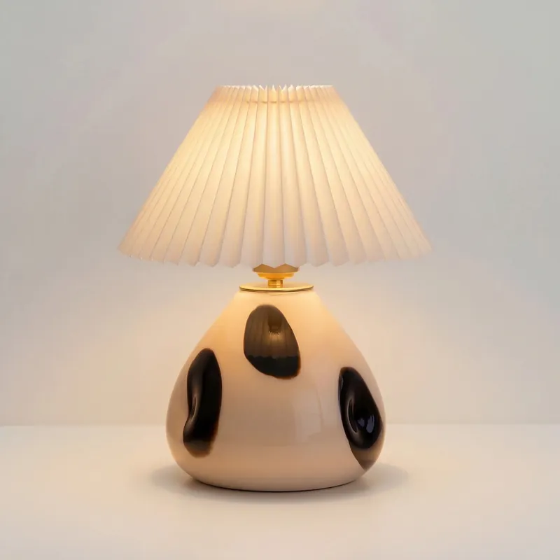 Bailyn Vintage Pleated Cavolo Table Light