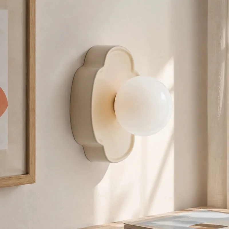 Elowen Modern Resin Orb Wall Lamp