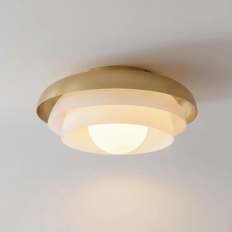 Oria Modern Multi-Layer Glass Ceiling Light