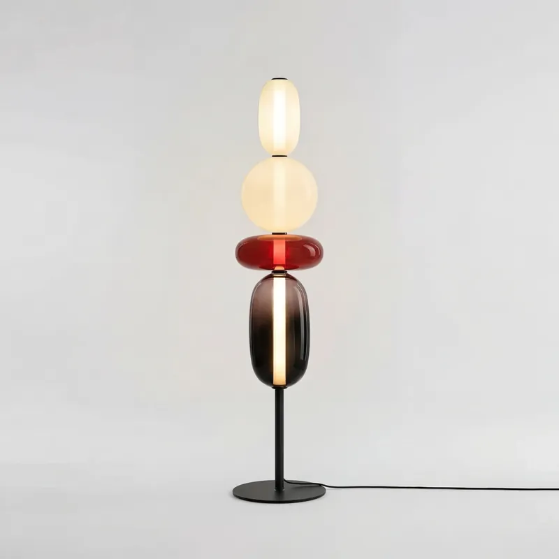 Candy Minimalist Nordic Glass Floor Lamp