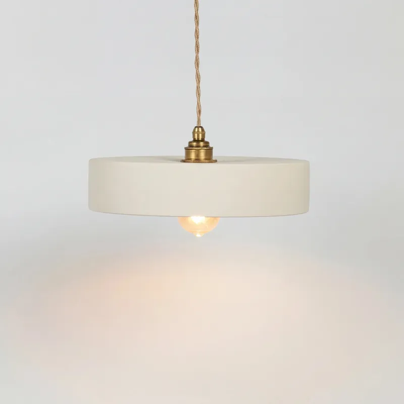 Peregrine Minimalist Cement Pendant Lamp