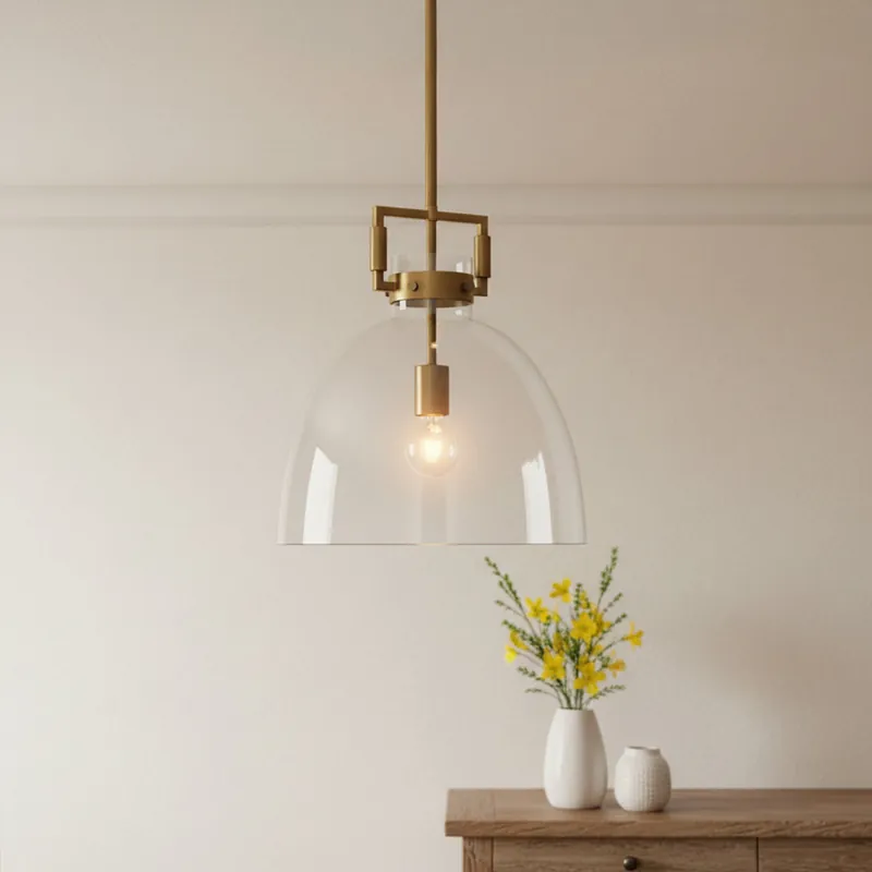 Cormac Minimalist Dome Pendant Light