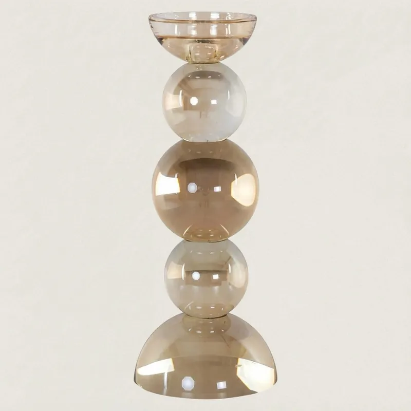 Damon Luxury Globe Glass Candle Holder