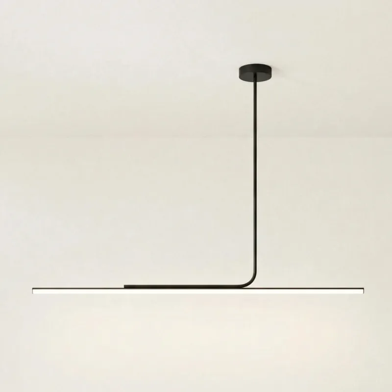Yarina Modern Simple Linear Pendant Light