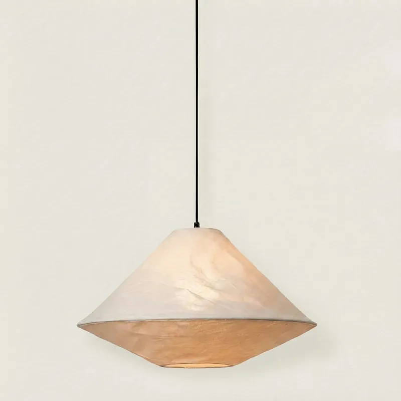 Vespera Soft Collapsible Fabric Pendant Light