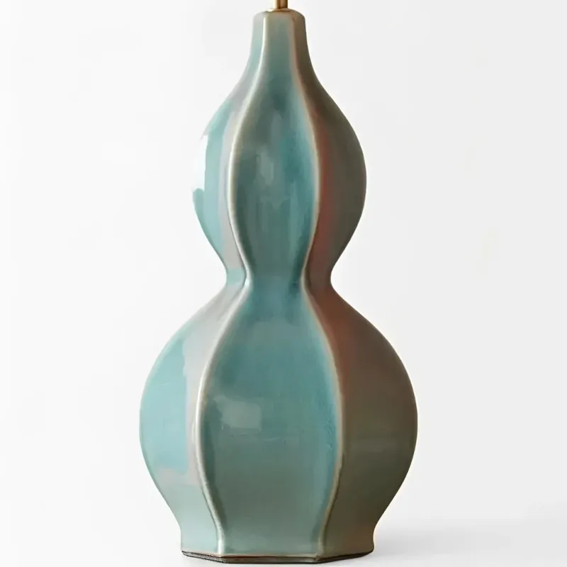 Lyric Modern Double Gourd Ceramic Table Lamp Base