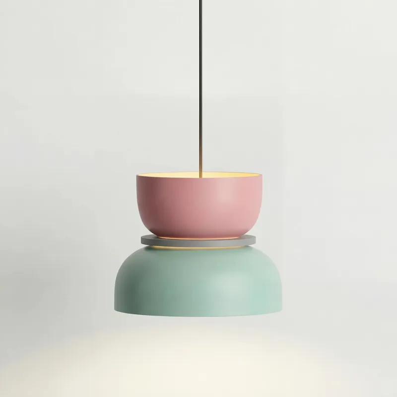 Celia Color Block Nordic Pendant Light