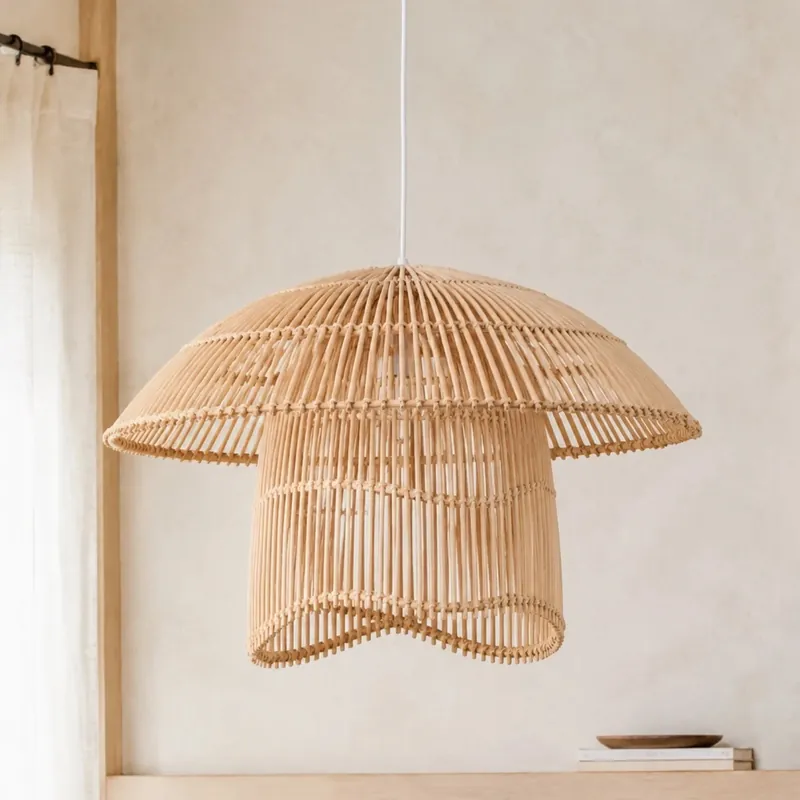 Derenda Suspension Rotin Inversé