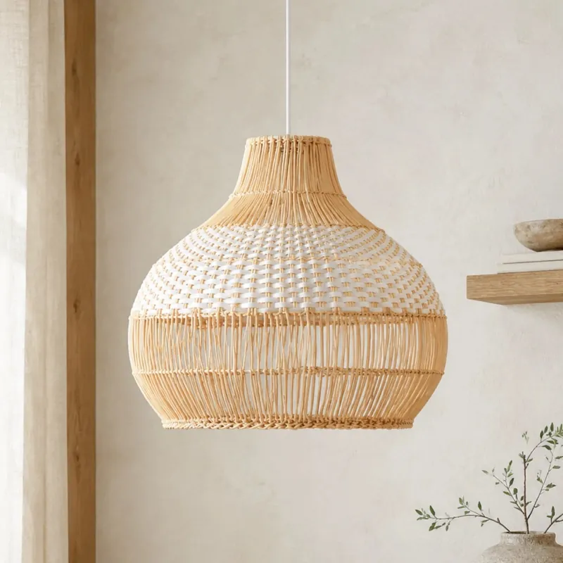 Bertine Suspension Rotin Ombre D'oignon