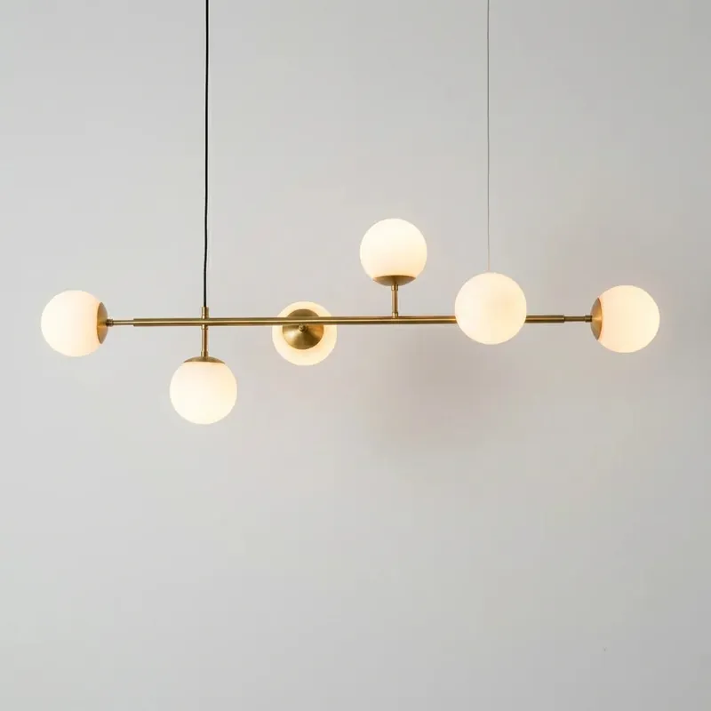 Kenzo Lampe à Suspension Orb en Verre 