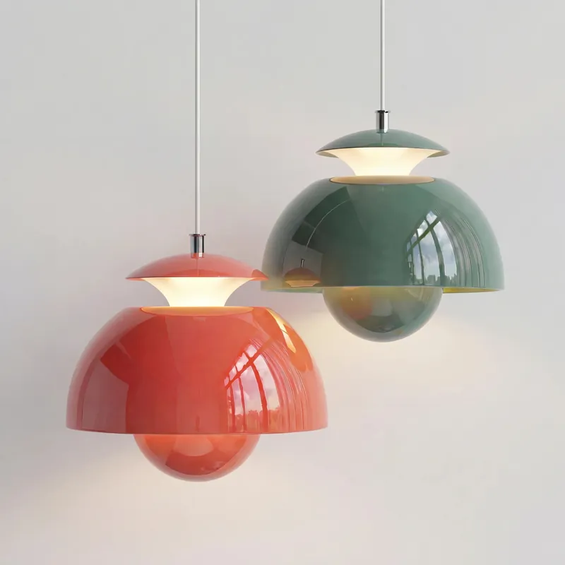 Lampe suspendue en métal Ymir Nordic Bud