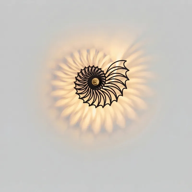 Applique décorative LED Aegir Nautilus Design