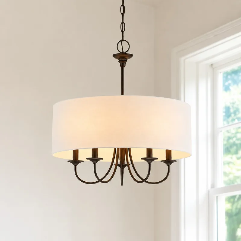 Suspension tambour en tissu Thais Irene Nyneve 