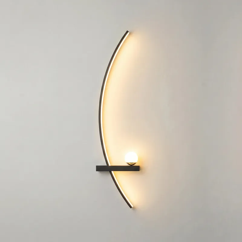 Applique murale LED linéaire minimaliste Forseti (lot de 2)