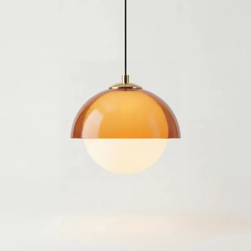 Suspension acrylique vintage Signe Bauhaus