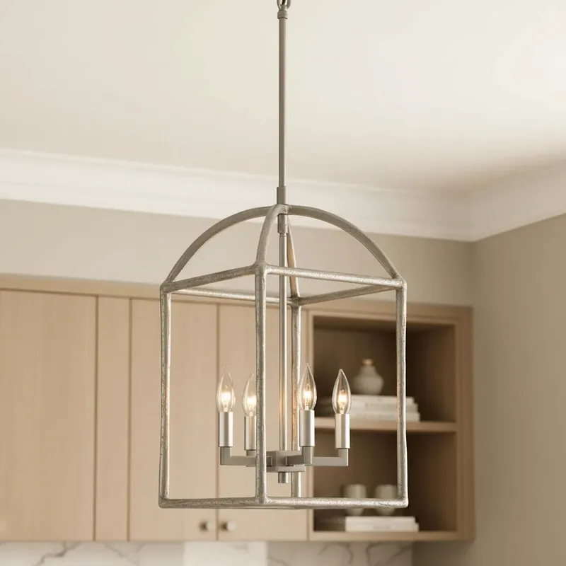 Suspension industrielle en métal Ione avec cage