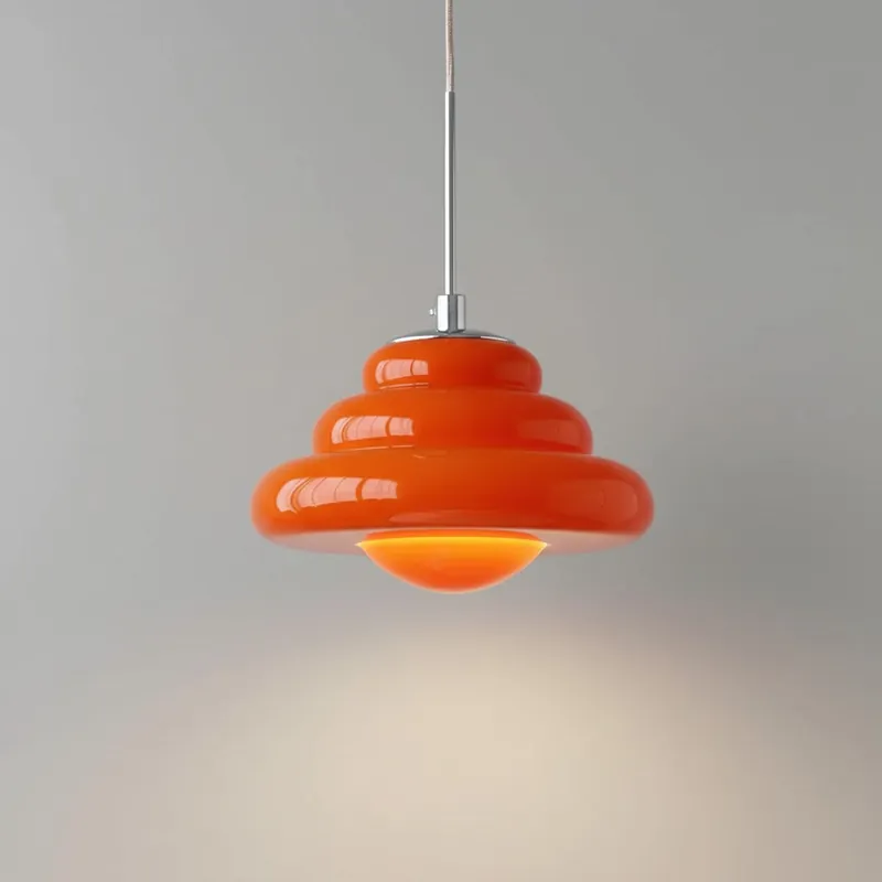 Suspension en verre superposée Gwyneth Bauhaus
