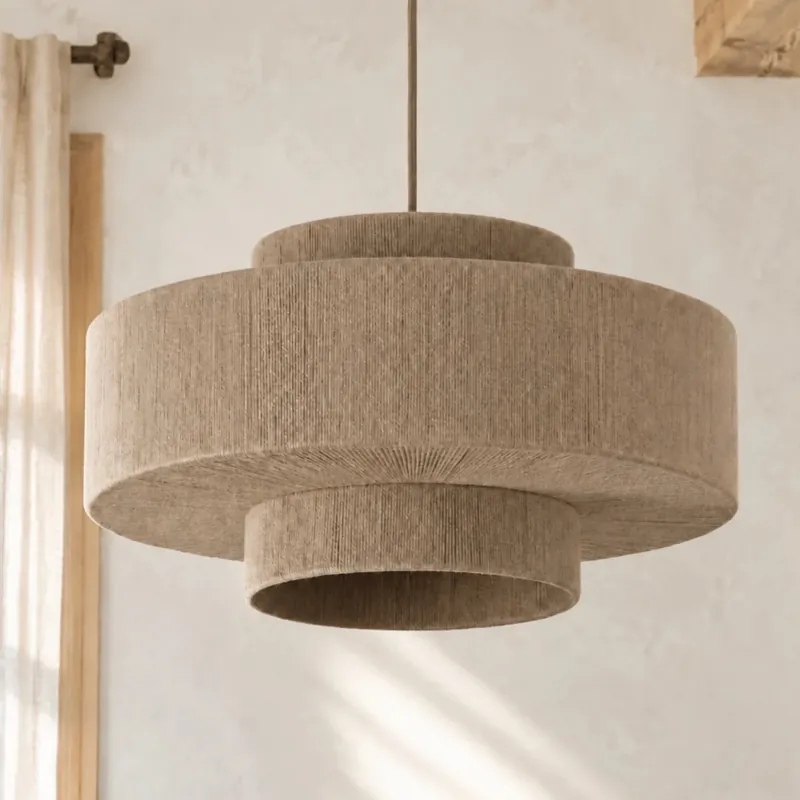 Suspension en coton naturel moderne Aurelio