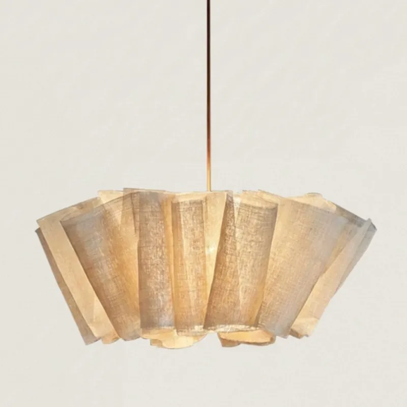 Orvyn Nordic Suspension en tissu plissé