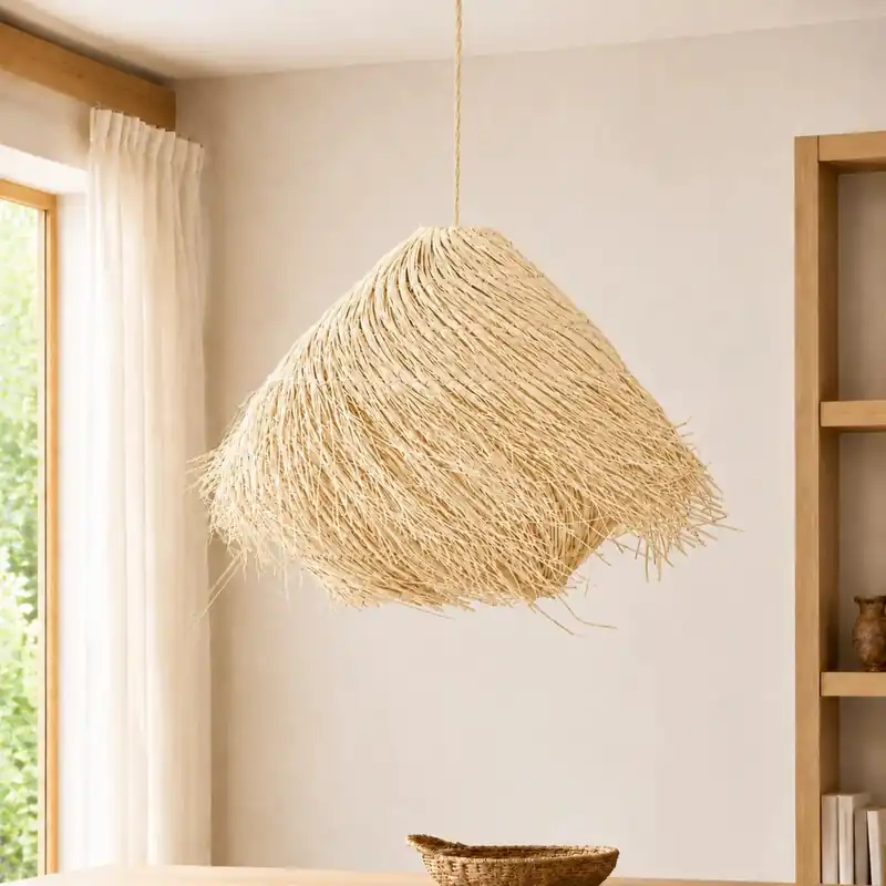 Jollivet Roost Nest Rattan-Pendelleuchte