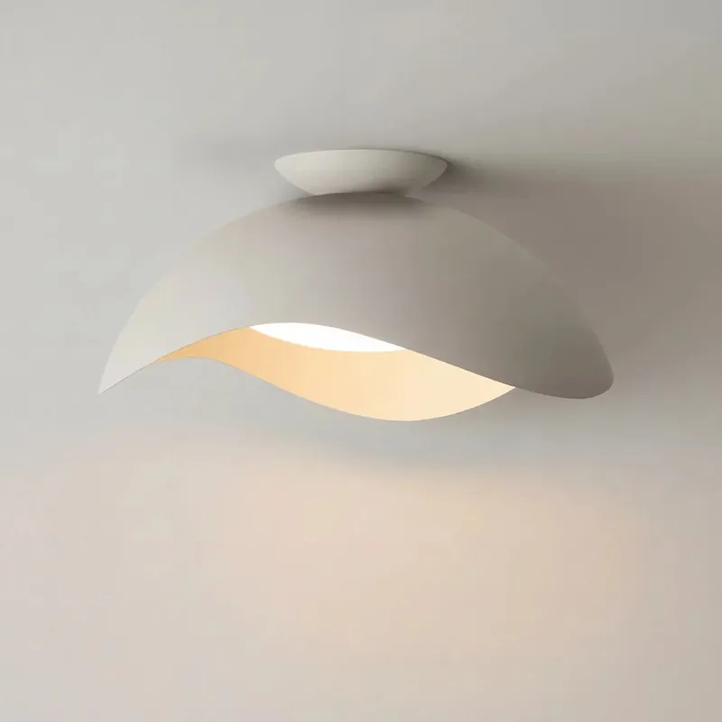 Sivana Wave Eierschalen Modern Deckenleuchte