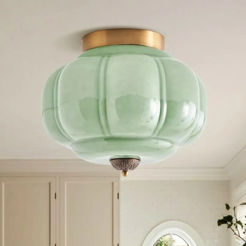 Sól Eloise Glas Semi Flush Mount Deckenleuchte