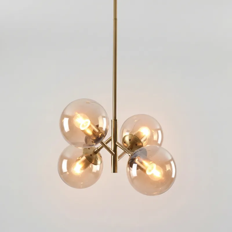 Thevioran Vintage Glas Kugel Anhänger Lampe