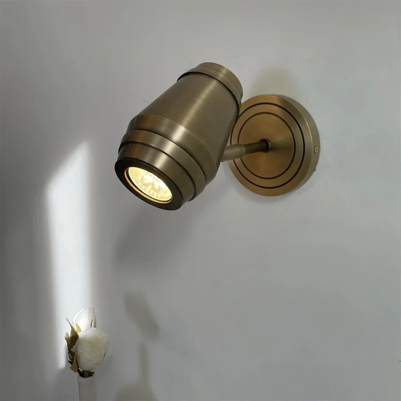 Joyce Moderne Minimalistische Fass-Wandlampe