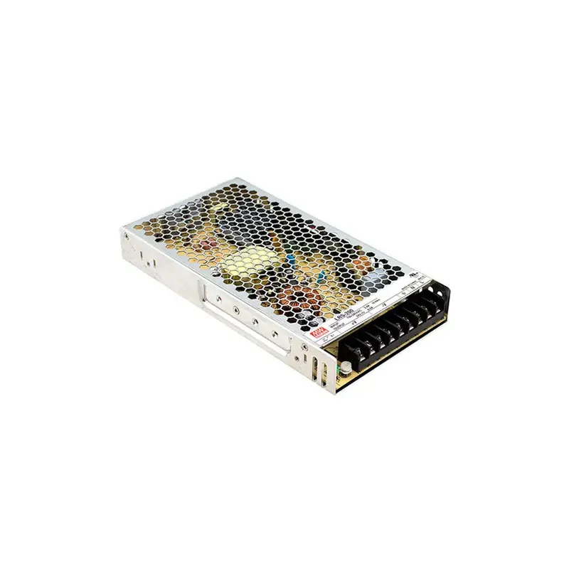 LRS-200-48 Transformator MEANWELL I: 90-132/180-264VAC Ut: 48VDC 4,4A, 211,2W Isolering 3000VAC Utan Pfc