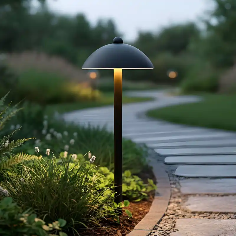 Balise LED extérieure « Sarh » 70 cm 7 W 220 V CA 3000 K Noir