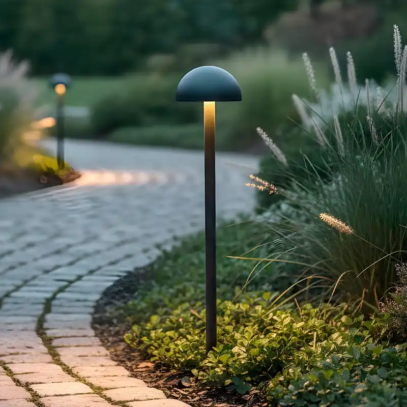 Balise LED extérieure « Ocala » 60 cm, 12 W, 220 V CA, 3 000 K, noire