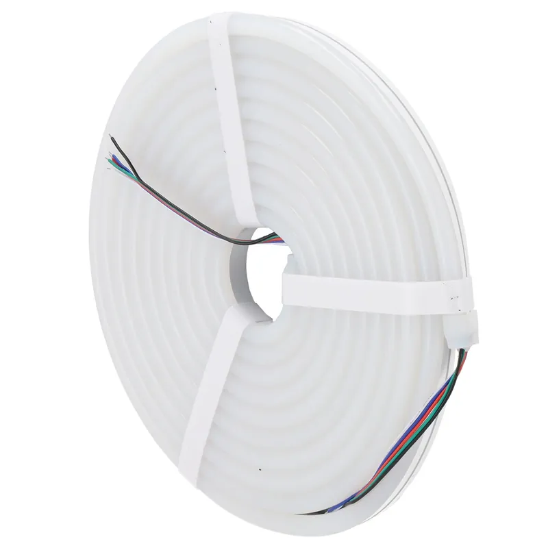 Bande LED flexible 14,4 W/m 24 V CC 96 LED/m SMD5050 IP65 RGBW 5 mètres